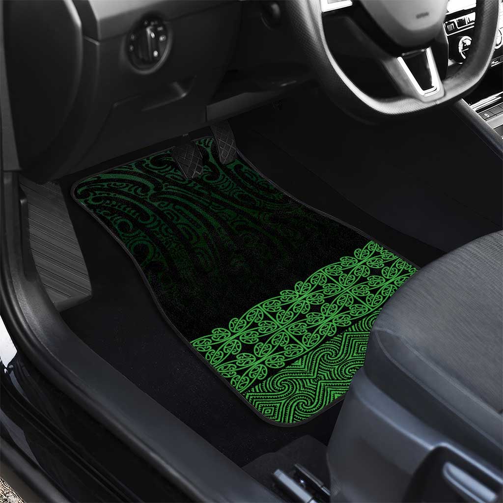 New Zealand Maori Kowhaiwhai Car Mats Kakariki Maui and Mangopare LT9 - Polynesian Pride