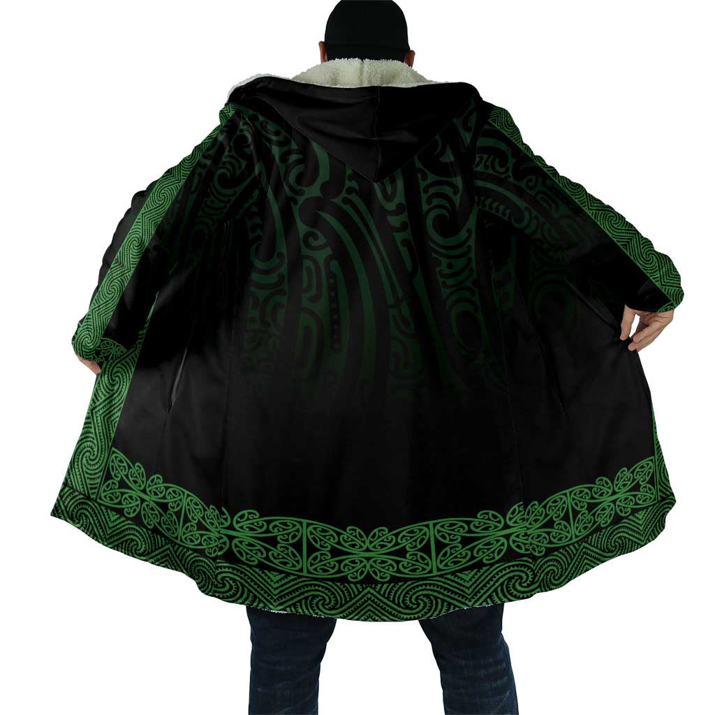 New Zealand Maori Kowhaiwhai Cloak Kakariki Maui and Mangopare LT9 - Polynesian Pride