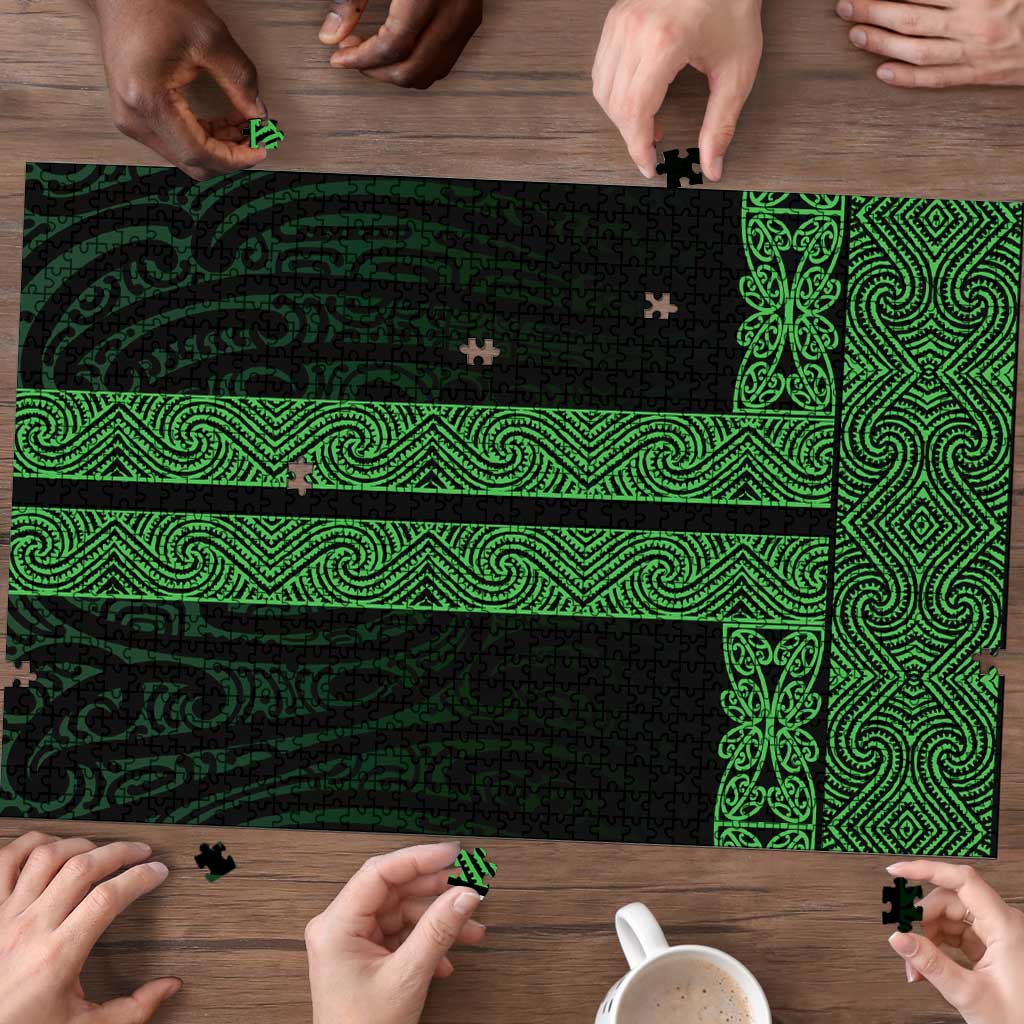 New Zealand Maori Kowhaiwhai Puzzle Kakariki Maui and Mangopare LT9 - Polynesian Pride