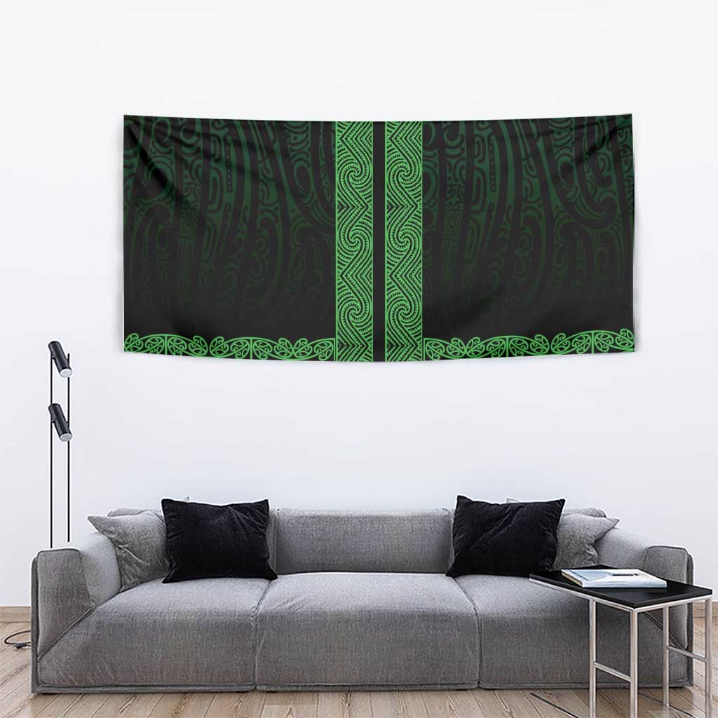 New Zealand Maori Kowhaiwhai Tapestry Kakariki Maui and Mangopare LT9 - Polynesian Pride