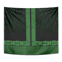 New Zealand Maori Kowhaiwhai Tapestry Kakariki Maui and Mangopare LT9 - Polynesian Pride