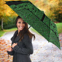 New Zealand Maori Kowhaiwhai Umbrella Kakariki Maui and Mangopare LT9 - Polynesian Pride