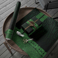 New Zealand Maori Kowhaiwhai Wrapping Paper Kakariki Maui and Mangopare LT9 - Polynesian Pride