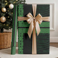 New Zealand Maori Kowhaiwhai Wrapping Paper Kakariki Maui and Mangopare LT9 - Polynesian Pride