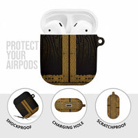 New Zealand Maori Kowhaiwhai AirPods Case Karaka Maui and Mangopare LT9 - Polynesian Pride