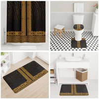 New Zealand Maori Kowhaiwhai Bathroom Set Karaka Maui and Mangopare LT9 - Polynesian Pride