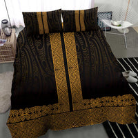 New Zealand Maori Kowhaiwhai Bedding Set Karaka Maui and Mangopare LT9 - Polynesian Pride
