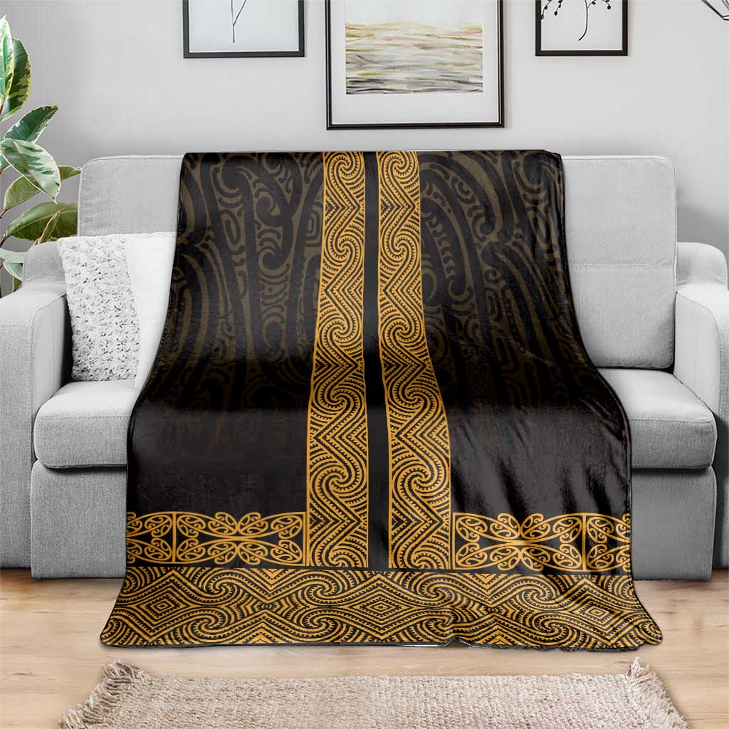 New Zealand Maori Kowhaiwhai Blanket Karaka Maui and Mangopare LT9 - Polynesian Pride