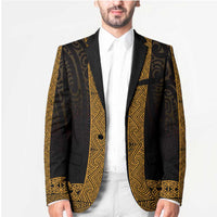 New Zealand Maori Kowhaiwhai Blazer Karaka Maui and Mangopare LT9 - Polynesian Pride