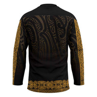 New Zealand Maori Kowhaiwhai Hockey Jersey Karaka Maui and Mangopare LT9 - Polynesian Pride