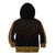 New Zealand Maori Kowhaiwhai Kid Hoodie Karaka Maui and Mangopare