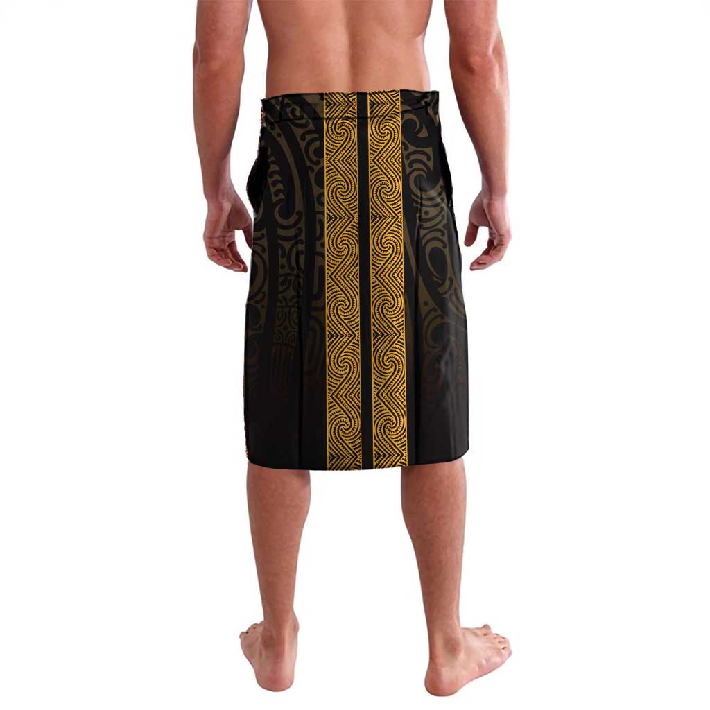 New Zealand Maori Kowhaiwhai Lavalava Karaka Maui and Mangopare LT9 - Polynesian Pride