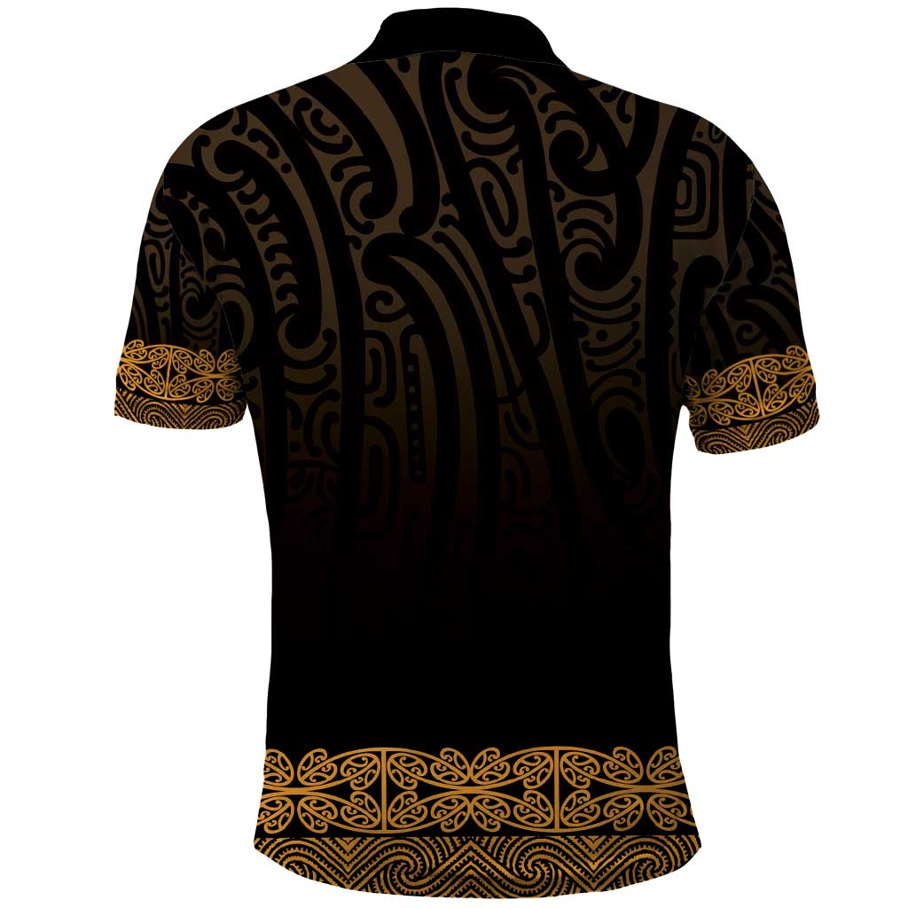 New Zealand Maori Kowhaiwhai Polo Shirt Karaka Maui and Mangopare LT9 - Polynesian Pride