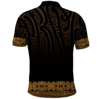 New Zealand Maori Kowhaiwhai Polo Shirt Karaka Maui and Mangopare LT9 - Polynesian Pride