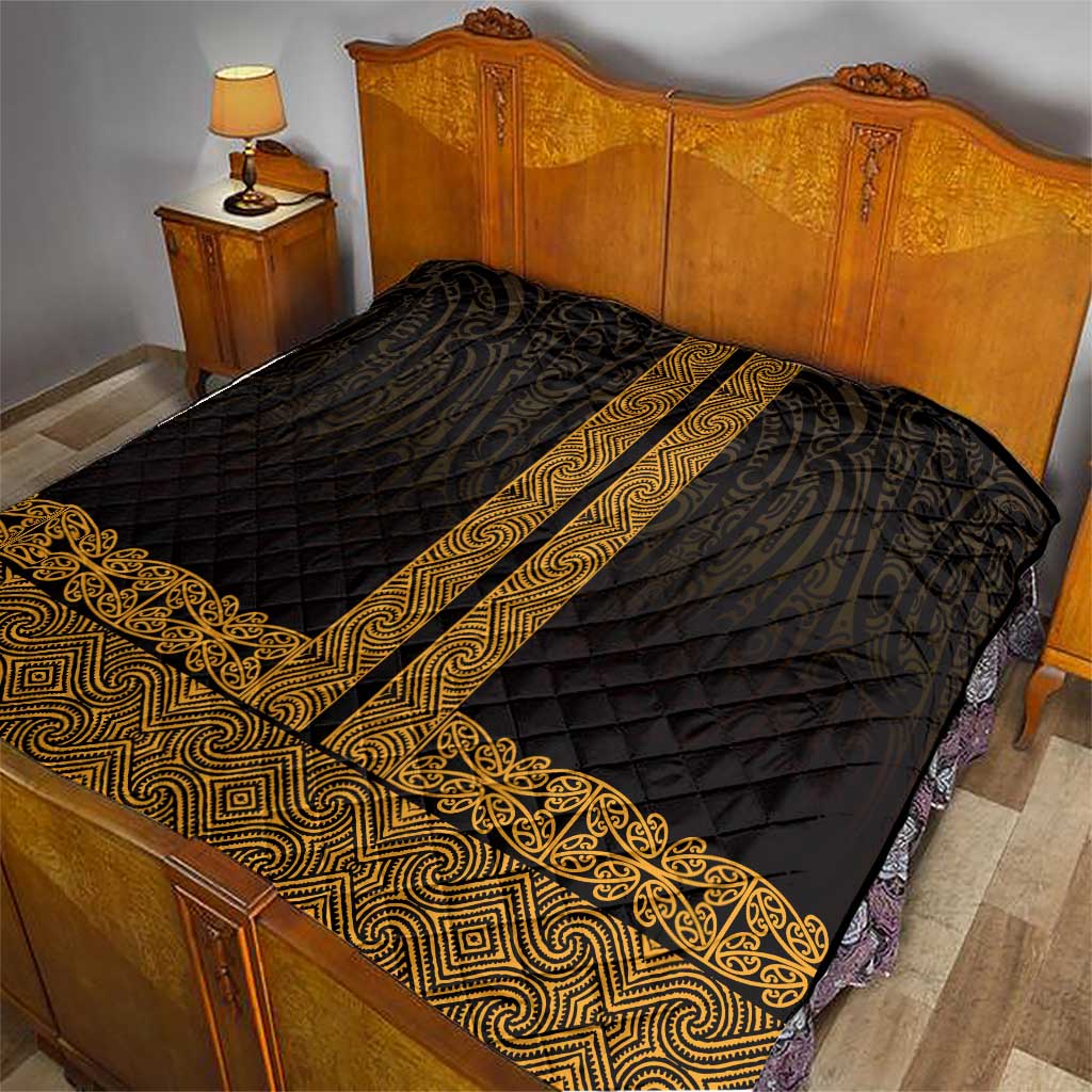 New Zealand Maori Kowhaiwhai Quilt Karaka Maui and Mangopare LT9 - Polynesian Pride