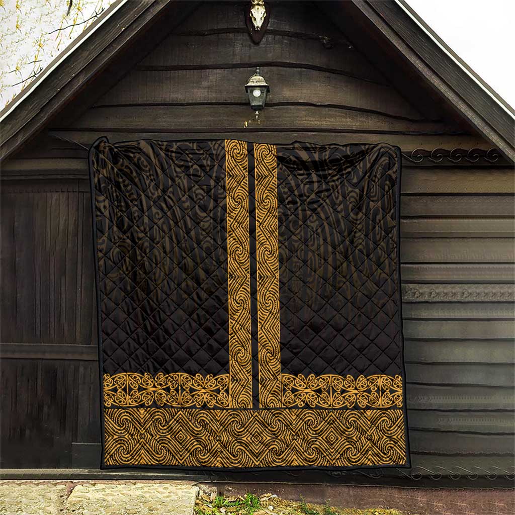 New Zealand Maori Kowhaiwhai Quilt Karaka Maui and Mangopare LT9 - Polynesian Pride