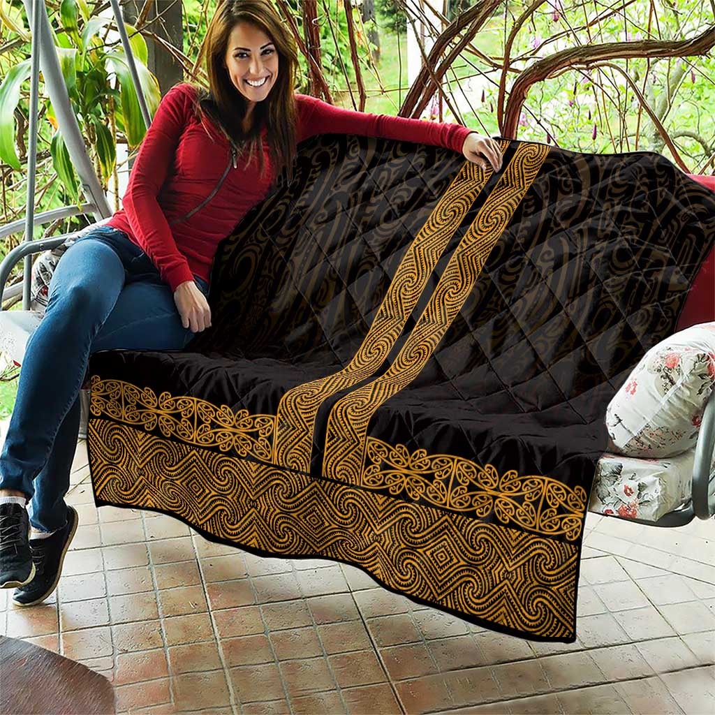 New Zealand Maori Kowhaiwhai Quilt Karaka Maui and Mangopare LT9 - Polynesian Pride
