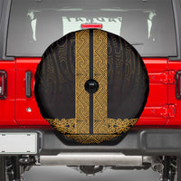 New Zealand Maori Kowhaiwhai Spare Tire Cover Karaka Maui and Mangopare LT9 - Polynesian Pride