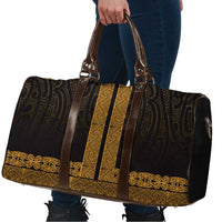 New Zealand Maori Kowhaiwhai Travel Bag Karaka Maui and Mangopare LT9 - Polynesian Pride