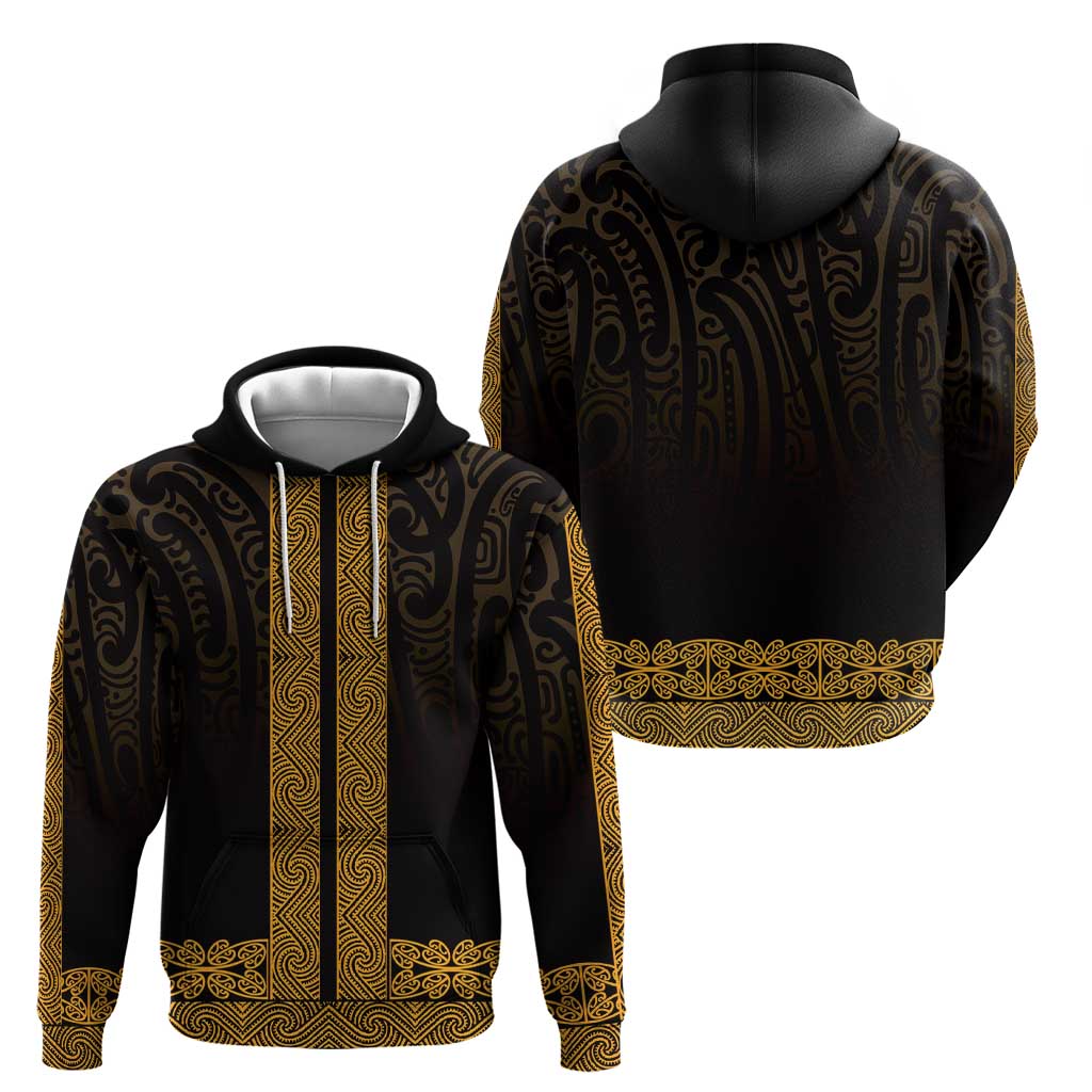 New Zealand Maori Kowhaiwhai Zip Hoodie Karaka Maui and Mangopare LT9 - Polynesian Pride