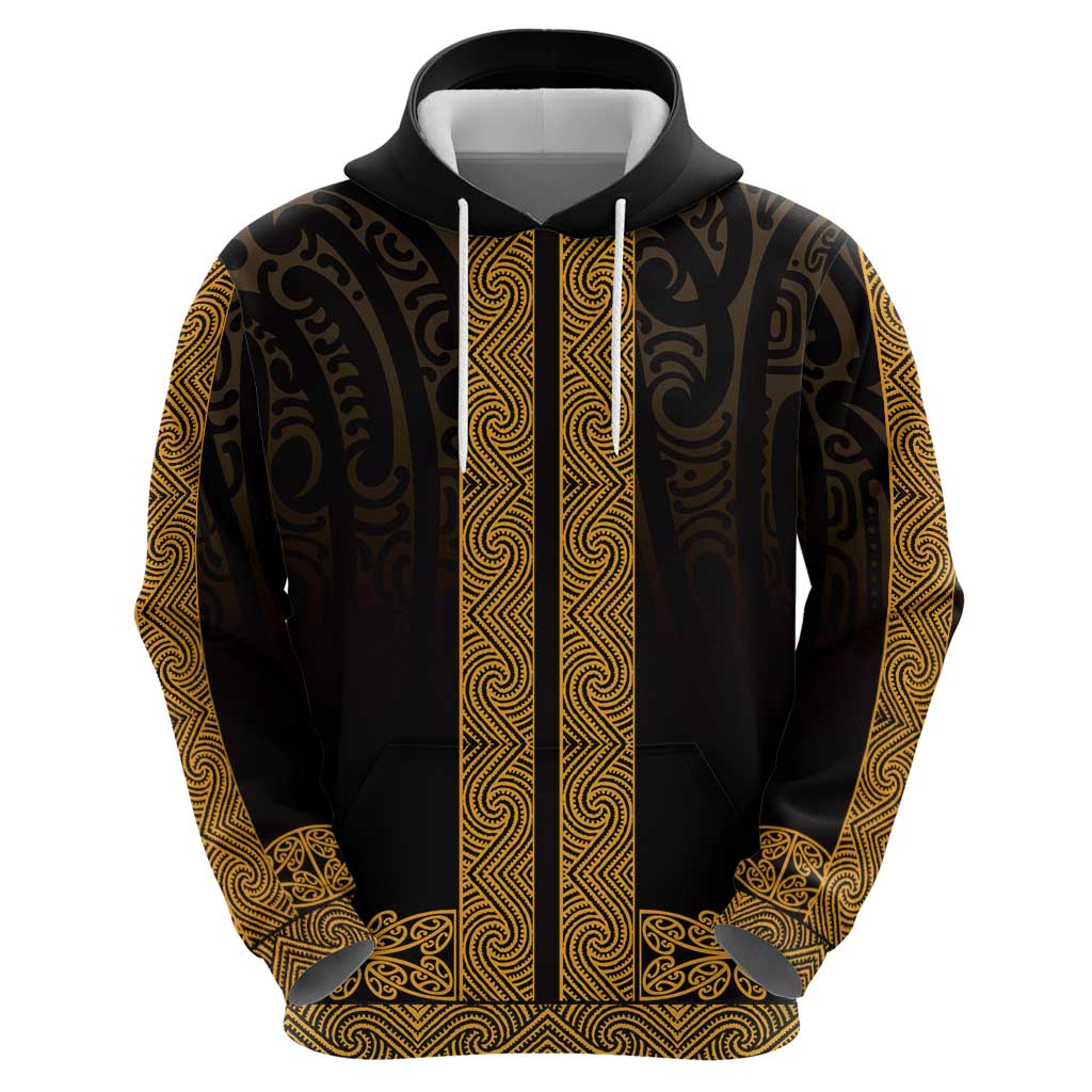 New Zealand Maori Kowhaiwhai Zip Hoodie Karaka Maui and Mangopare LT9 - Polynesian Pride