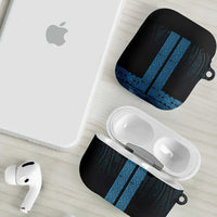 New Zealand Maori Kowhaiwhai AirPods Case Kikorangi Maui and Mangopare LT9 - Polynesian Pride