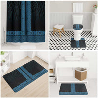 New Zealand Maori Kowhaiwhai Bathroom Set Kikorangi Maui and Mangopare LT9 - Polynesian Pride