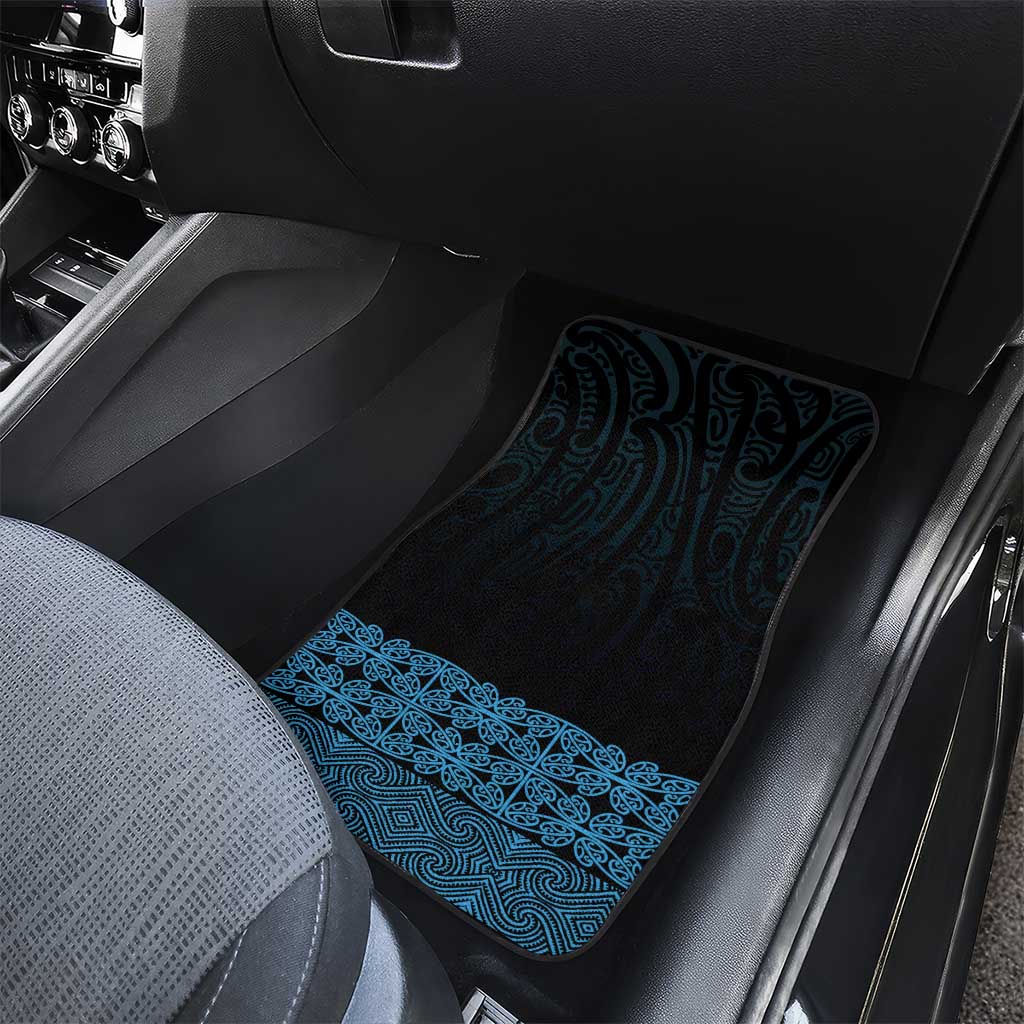 New Zealand Maori Kowhaiwhai Car Mats Kikorangi Maui and Mangopare LT9 - Polynesian Pride