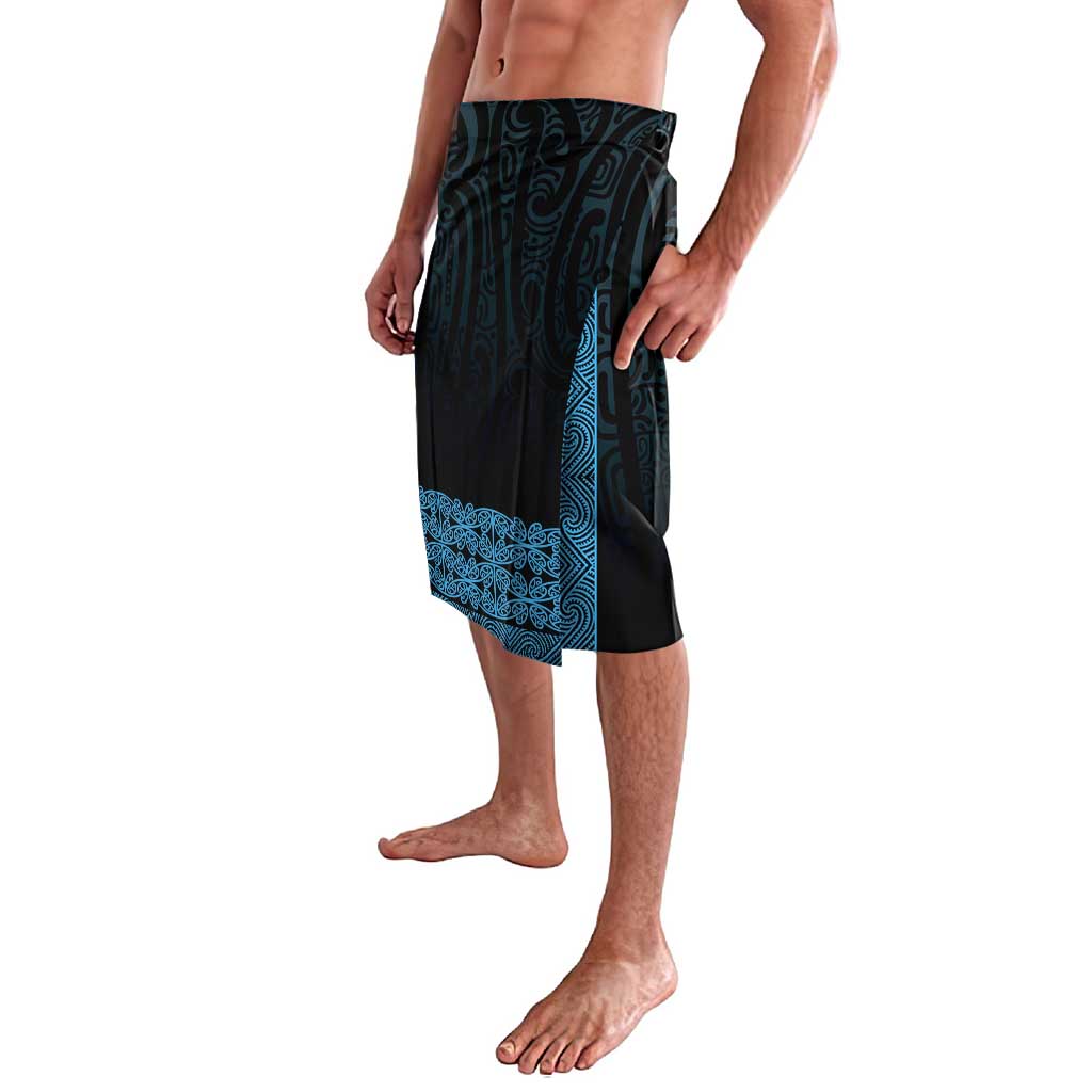 New Zealand Maori Kowhaiwhai Lavalava Kikorangi Maui and Mangopare LT9 - Polynesian Pride