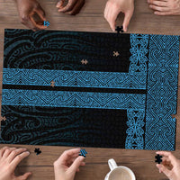 New Zealand Maori Kowhaiwhai Puzzle Kikorangi Maui and Mangopare LT9 - Polynesian Pride