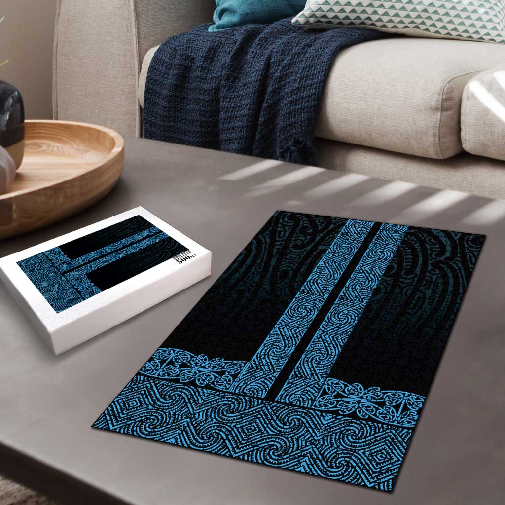 New Zealand Maori Kowhaiwhai Puzzle Kikorangi Maui and Mangopare LT9 - Polynesian Pride
