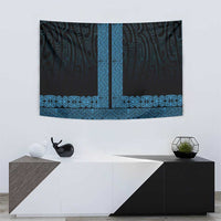 New Zealand Maori Kowhaiwhai Tapestry Kikorangi Maui and Mangopare LT9 - Polynesian Pride