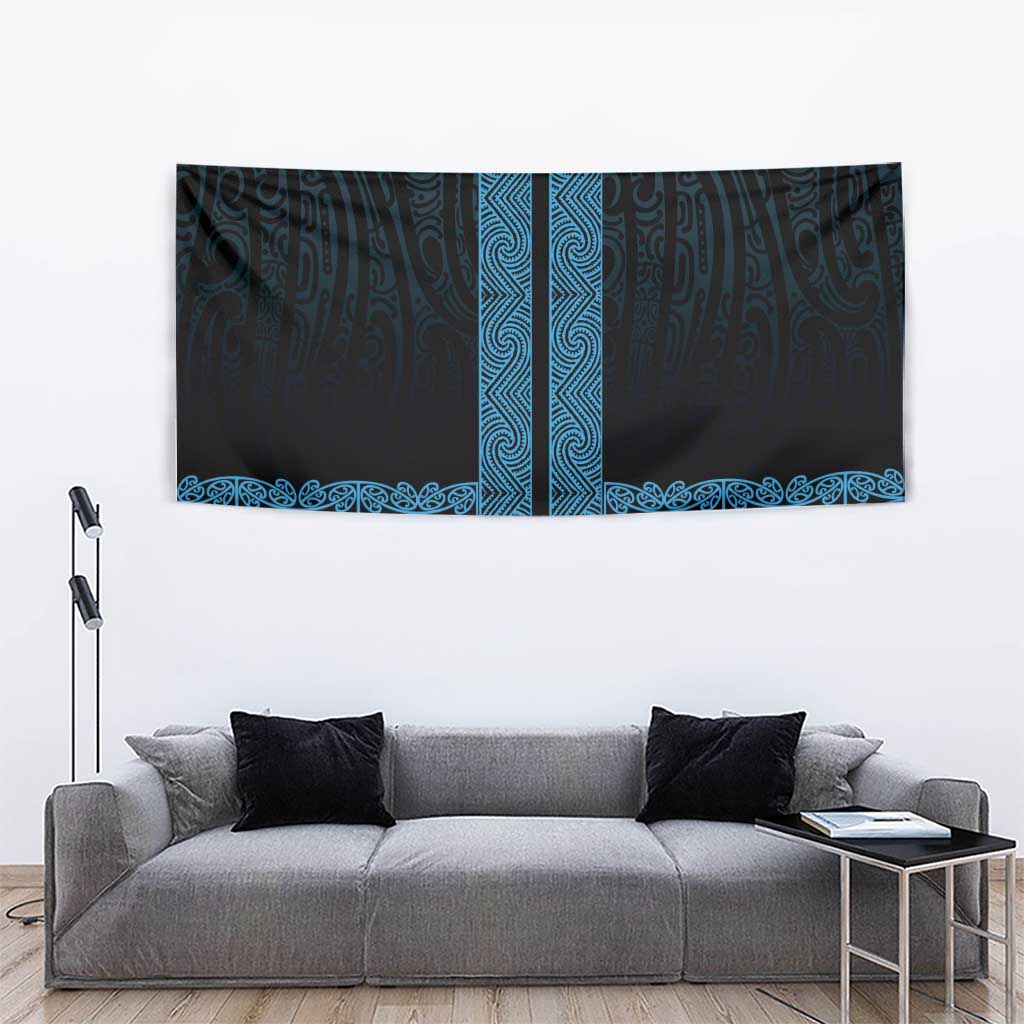 New Zealand Maori Kowhaiwhai Tapestry Kikorangi Maui and Mangopare LT9 - Polynesian Pride