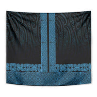 New Zealand Maori Kowhaiwhai Tapestry Kikorangi Maui and Mangopare LT9 - Polynesian Pride