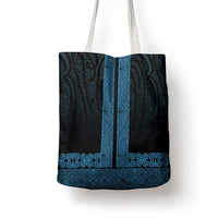 New Zealand Maori Kowhaiwhai Tote Bag Kikorangi Maui and Mangopare LT9 - Polynesian Pride