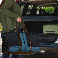 New Zealand Maori Kowhaiwhai Travel Bag Kikorangi Maui and Mangopare LT9 - Polynesian Pride