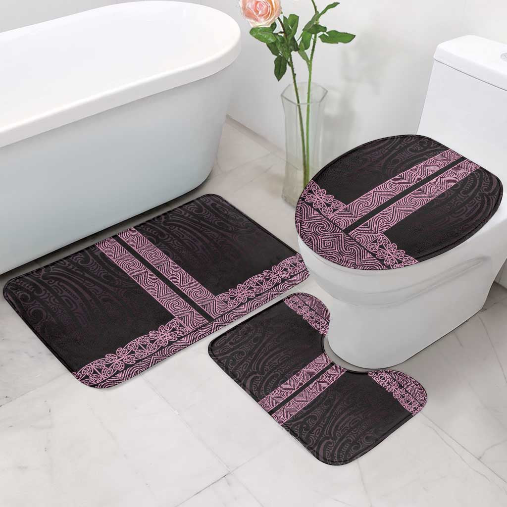 New Zealand Maori Kowhaiwhai Bathroom Set Mawhero Maui and Mangopare LT9 - Polynesian Pride