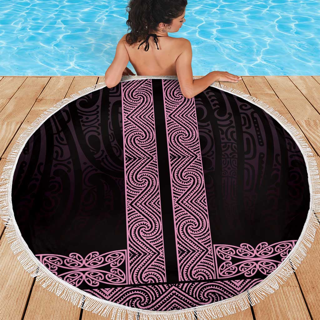 New Zealand Maori Kowhaiwhai Beach Blanket Mawhero Maui and Mangopare LT9 - Polynesian Pride