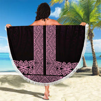 New Zealand Maori Kowhaiwhai Beach Blanket Mawhero Maui and Mangopare LT9 - Polynesian Pride