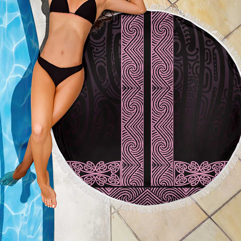 New Zealand Maori Kowhaiwhai Beach Blanket Mawhero Maui and Mangopare LT9 - Polynesian Pride