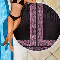 New Zealand Maori Kowhaiwhai Beach Blanket Mawhero Maui and Mangopare LT9 - Polynesian Pride