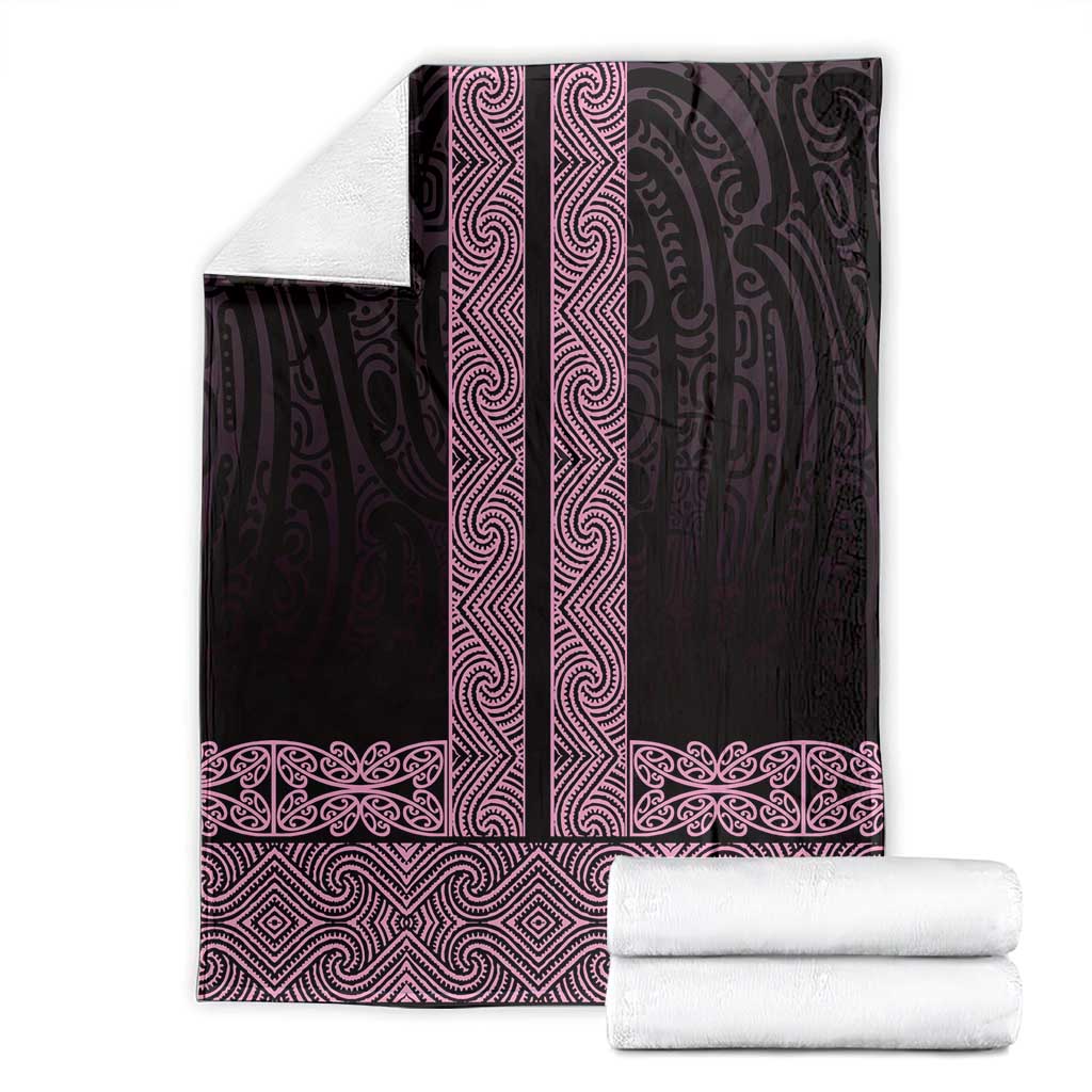 New Zealand Maori Kowhaiwhai Blanket Mawhero Maui and Mangopare LT9 - Polynesian Pride