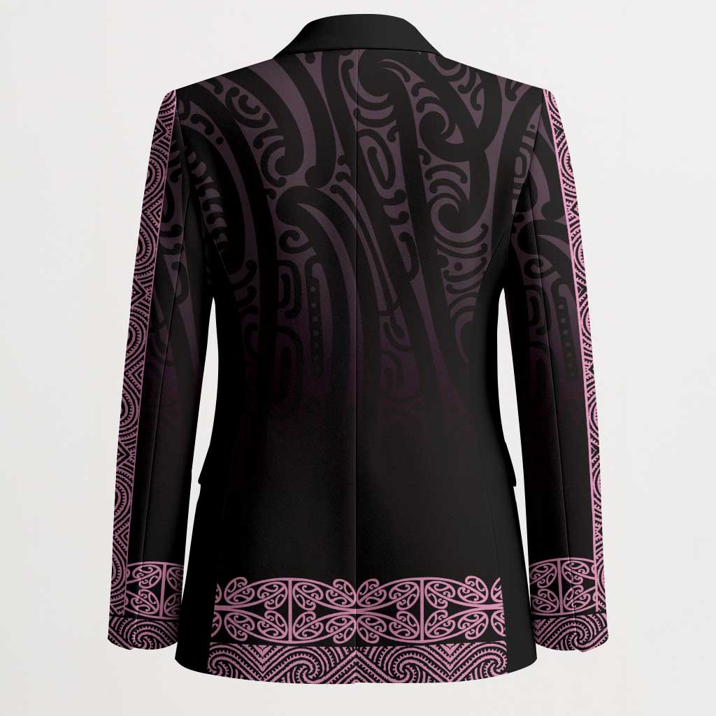 New Zealand Maori Kowhaiwhai Blazer Mawhero Maui and Mangopare LT9 - Polynesian Pride