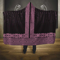 New Zealand Maori Kowhaiwhai Hooded Blanket Mawhero Maui and Mangopare LT9 - Polynesian Pride
