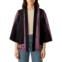 New Zealand Maori Kowhaiwhai Kimono Mawhero Maui and Mangopare LT9 - Polynesian Pride
