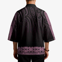New Zealand Maori Kowhaiwhai Kimono Mawhero Maui and Mangopare LT9 - Polynesian Pride