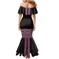 New Zealand Maori Kowhaiwhai Mermaid Dress Mawhero Maui and Mangopare LT9 - Polynesian Pride