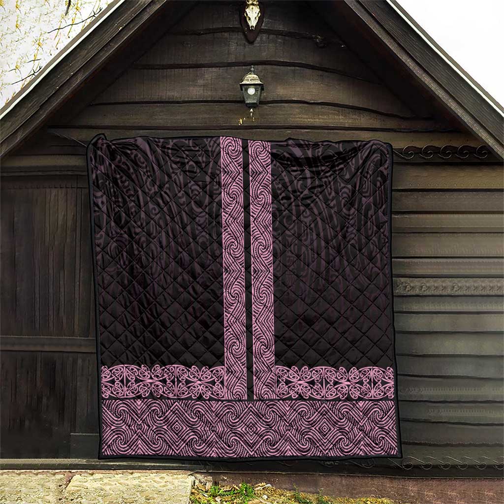 New Zealand Maori Kowhaiwhai Quilt Mawhero Maui and Mangopare LT9 - Polynesian Pride