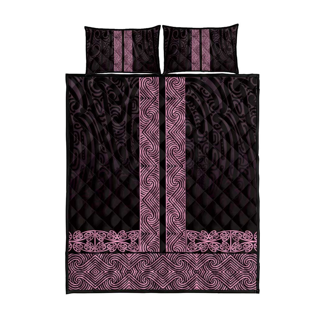 New Zealand Maori Kowhaiwhai Quilt Bed Set Mawhero Maui and Mangopare LT9 - Polynesian Pride