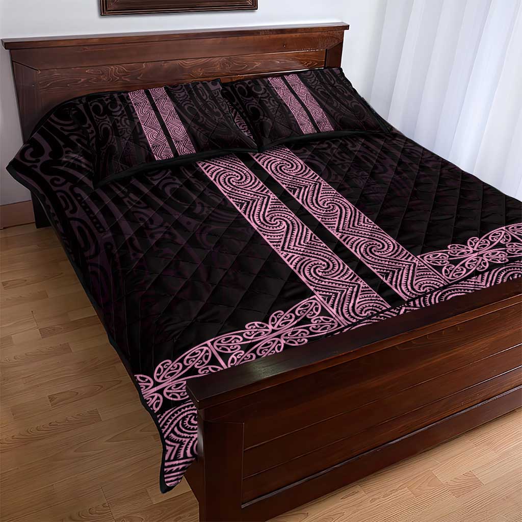 New Zealand Maori Kowhaiwhai Quilt Bed Set Mawhero Maui and Mangopare LT9 - Polynesian Pride